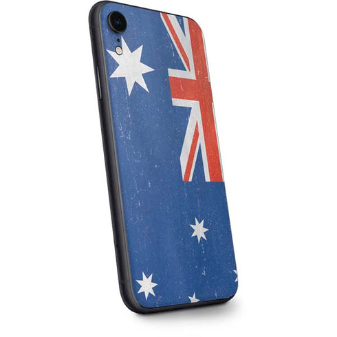 Australia Flag Distressed iPhone XR Skin